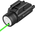 TOUGHSOUL Pistol Light - 1200 Lumens Green Laser & White LED Flashlight | Rechargeable Battery
