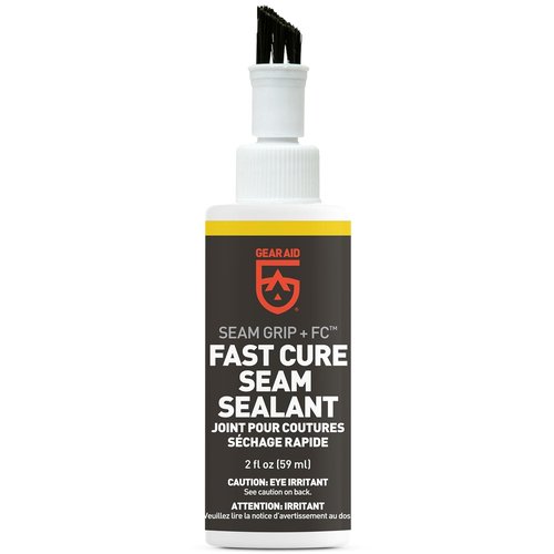 GEAR AID Seam Grip FC Sealant - Fast Cure for Tents, Awnings & Tarps | Clear 2 fl oz