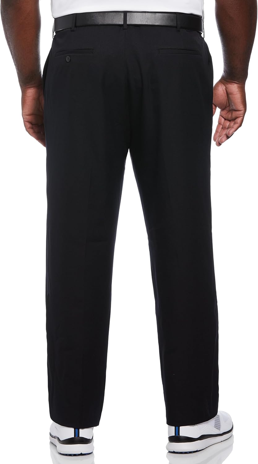 PGA Tour Men's Golf Pants - Flat Front Design with Expandable Waistband | Comfortable Fit