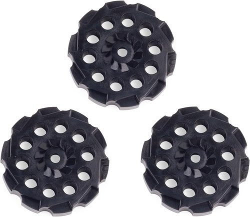 Crosman 407T Rotary Magazine - 10-Round Replacement Pack (3 Count) for Airguns