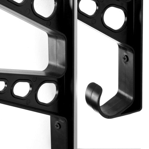 CAIKEI Skateboard Storage Rack Wall Mounted Hanger Longboard Organizer Display Holder Skateboard Tool Storage for Home and Garage,Space Saving for Skateboard, Longboard, Scooters, Helmets and More