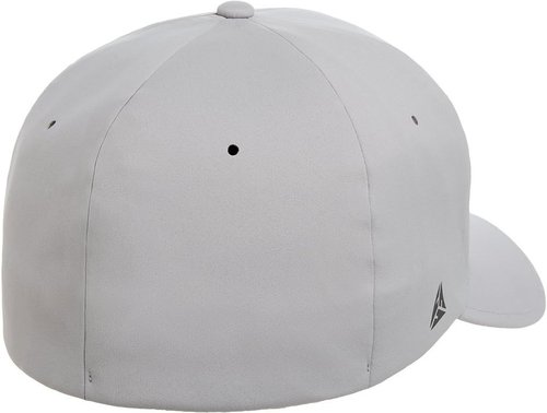 Flexfit Men's Delta Seamless Baseball Cap - Silver | Comfortable Fit, Large-X-Large Size