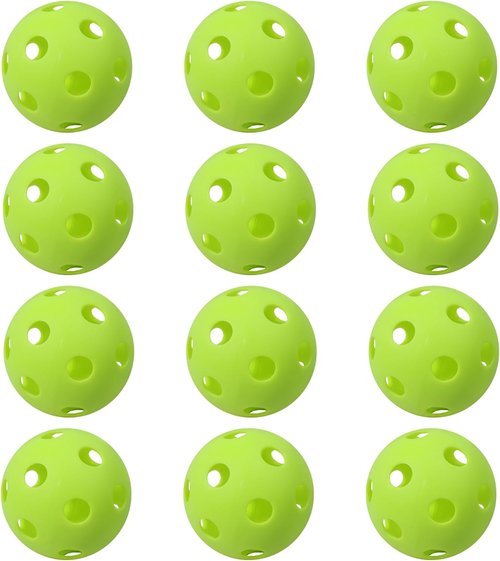 GSE Games & Sports Expert Baseballs - Soft Plastic Training Balls for Pitching & Batting | Multiple Styles Available