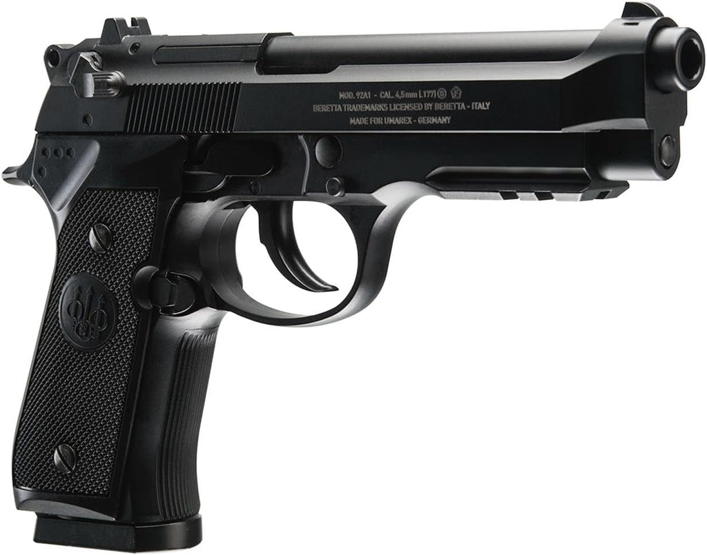 Umarex Beretta M92 A1 Blowback Air Pistol - Full-Auto .177 Caliber BB Gun for Realistic Shooting