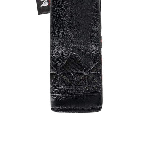 Craftsman Golf USA US Flag Clover Leather Black Alignment Stick Cover Case Holder