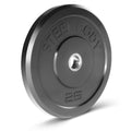 Steelbody Olympic Rubber Bumper Weight Plate - 10 lb. / 25 lb. / 35 lb. / 45 lb. Workout Weights, 25-Pound