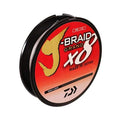 Daiwa JBGD8U10-150GL J-Braid X8 Grand Braided Line, 150 Yards, 10 Lbs Tested, .006" Diameter, Light Gray