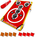 Swooc Games - Coney Island Toss™ - Arcade-Style Cornhole Board Set with Carrying Case & 15+ Games - Fun for All Ages