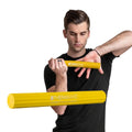 TheraBand FlexBar Resistance Bar - Extra Light Yellow Therapy Bar for Wrist & Forearm Exercises