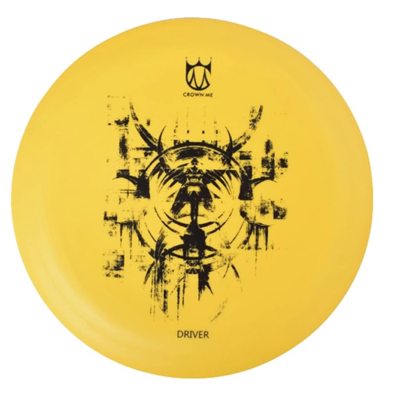 Crown Me PDGA Approved Disc Golf Discs Set - 6-Piece Starter Kit (5 Disc Variation)