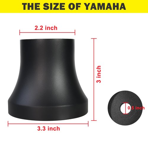Orle Oko Golf Cart Steering Wheel Adapter, Steering Wheel Adapter Hub For Yamaha Golf Cart