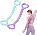 ANIS·KEAAR Figure 8 Resistance Bands - Elastic Fitness Ropes for Full-Body Workouts | Ideal for Yoga, Pilates & Home Gym
