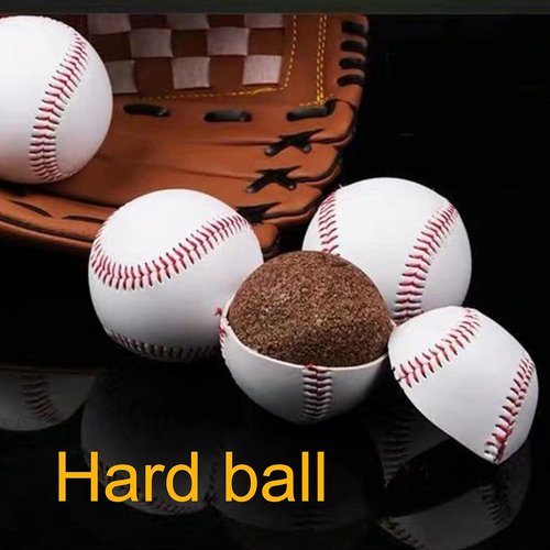 Blank Baseball - Official 9-Inch Size for Youth League Practice & Training | Perfect for Signature and Bat Play