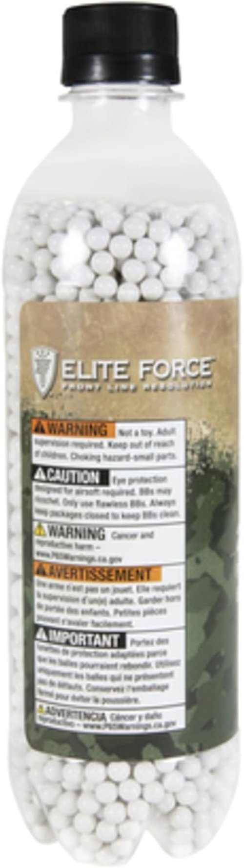 Elite Force Premium 6mm Airsoft BBs - .25 Gram, 2700 Count for Enhanced Accuracy
