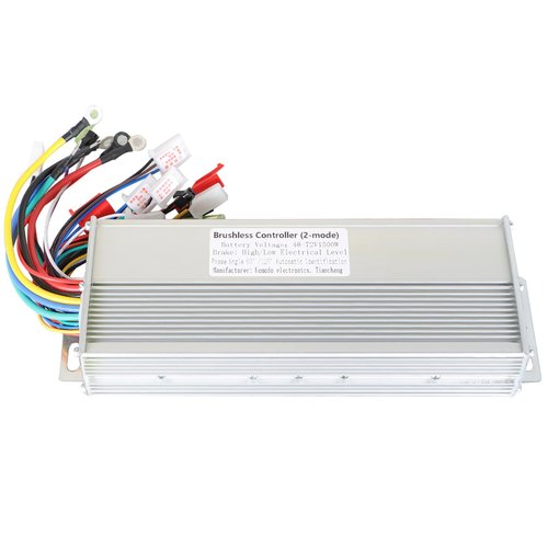 WFLNHB 48/72V 1500W Brushless DC Electric Motor Speed Control Box(2-mode) Replacement for Electric Bicycle Scooter Square Wave Controller