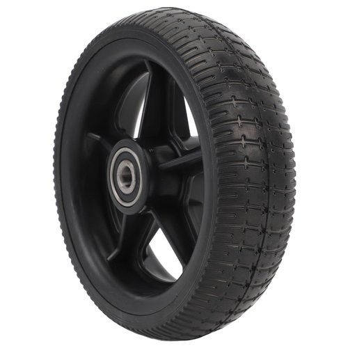 6.5in Electric Scooter Rear Wheel, Anti Slip Shock Absorbent Rubber Grip, Rear Wheel Assembly for Commuters, Urban Riders, Replacement in Rainy Conditions