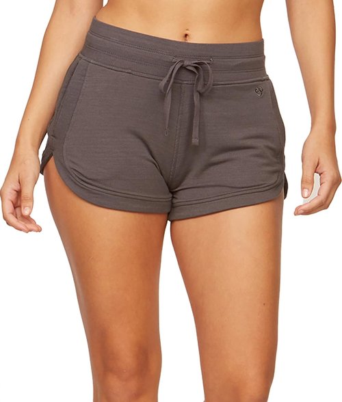 Colosseum Active Women's Dolphin Lounge Shorts - Four-Way Stretch Micro Terry with Pockets