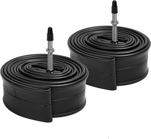 Bike Tubes 24" - 2-Piece Set Compatible with 24"x2.125"-2.40" - AV32MM Schrader & FV48mm Presta Valves