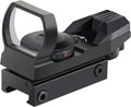 Beileshi Reflex Sight - Adjustable 4 Reticle Styles & 5 Brightness Settings | 20mm Rail Mount
