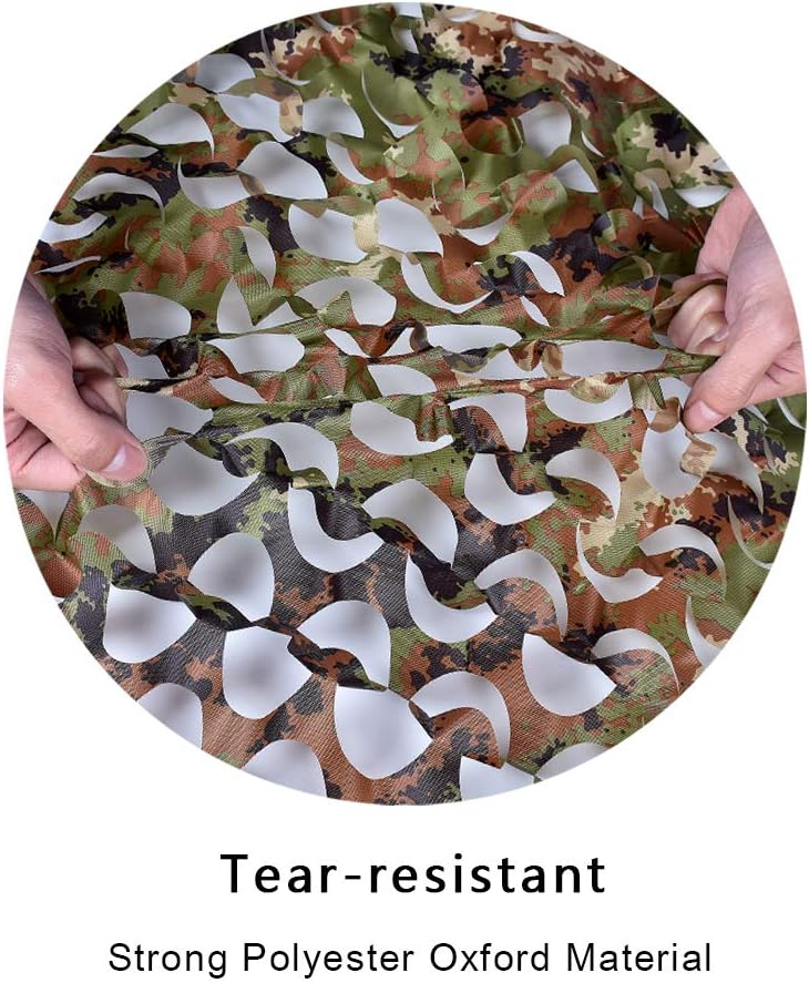 Sitong Camo Netting Roll - Versatile Hunting & Military Decoration | Sunshade, 10x5 Feet