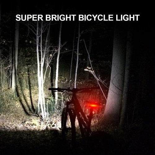 1200 Lumens Bike Lights for Night Riding,Super Bright Bike Lights Front and Back,USB Rechargeable Bicycle Light,3 LED Bike Headlight with Power Bank Function,IPX5 Waterproof,3+5 Light Modes