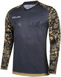 KELME Kids Goalie Shirt - Padded Long Sleeve Soccer Jersey for Youth Training | Comfortable Fit