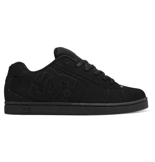 DC mens Net Skate Shoe, Black/Black/Black, 11 US
