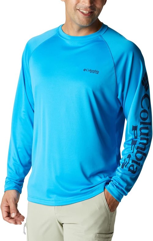 Columbia Men's PFG Terminal Tackle Long Sleeve Shirt - Quick-Dry Fabric | Lightweight & Comfortable