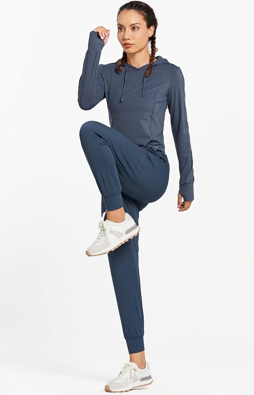 Libin Women's Joggers - Athletic Running Sweatpants with Pockets | Tapered Fit in Petite/Regular/Tall
