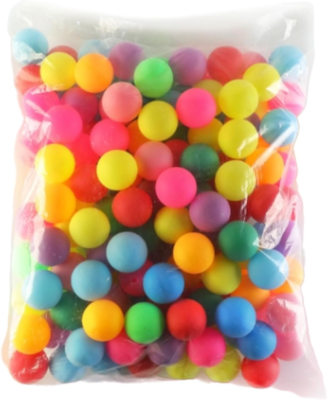 Colorful Table Tennis Balls by [Brand Name] - 50 Pcs Washable Ping Pong Balls for Art & Party Decor