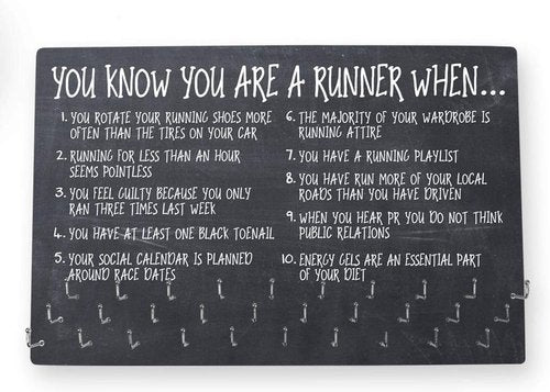 Gone For a Run Medal Hanger - Celebrate Your Running Achievements with Style