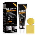 2026 New Car Scratch Removal Wax, Scratch Remover for Vehicles, Car Scratch Removal Polishing Wax Scratch Repair Paste Kit with Wipe and Sponge for Deep Scratches (1 Set)