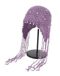 Maxpetus Handmade Crochet Hats ashion Fascinating Beanie hat Cap Cloche (Violet)