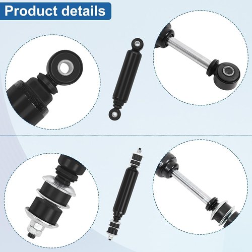 APZL Golf Cart Front and Rear Shock Absorbers for Club Car DS G&E 1988-up Precedent G&E 2004-up, 1014235 1014236 1010991 1015813 1013164（4pcs）