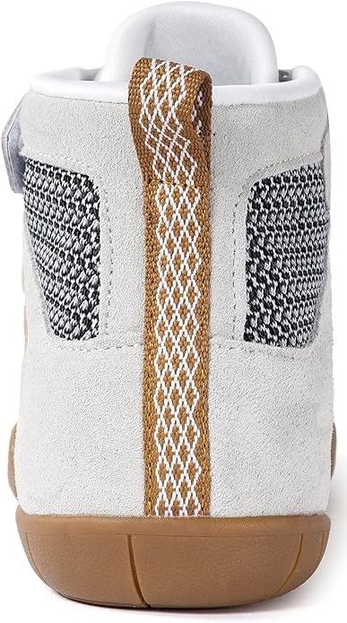 Womens Wrestling Shoes - Wide Fit, Beige, Boxing Shoe