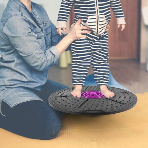Labyrinth Wobble Board - Yoga Training Balance Board for Stability and Fitness | Durable Design