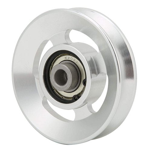 Yosoo Health Gear Fitness Pulley Wheel, 90mm Gym Pulley, Pulley Wheel for Gym Equipment Universal, Aluminum Alloy Bearing Pulley Wheel Gym Diameter 90mm&115mm for Exercise