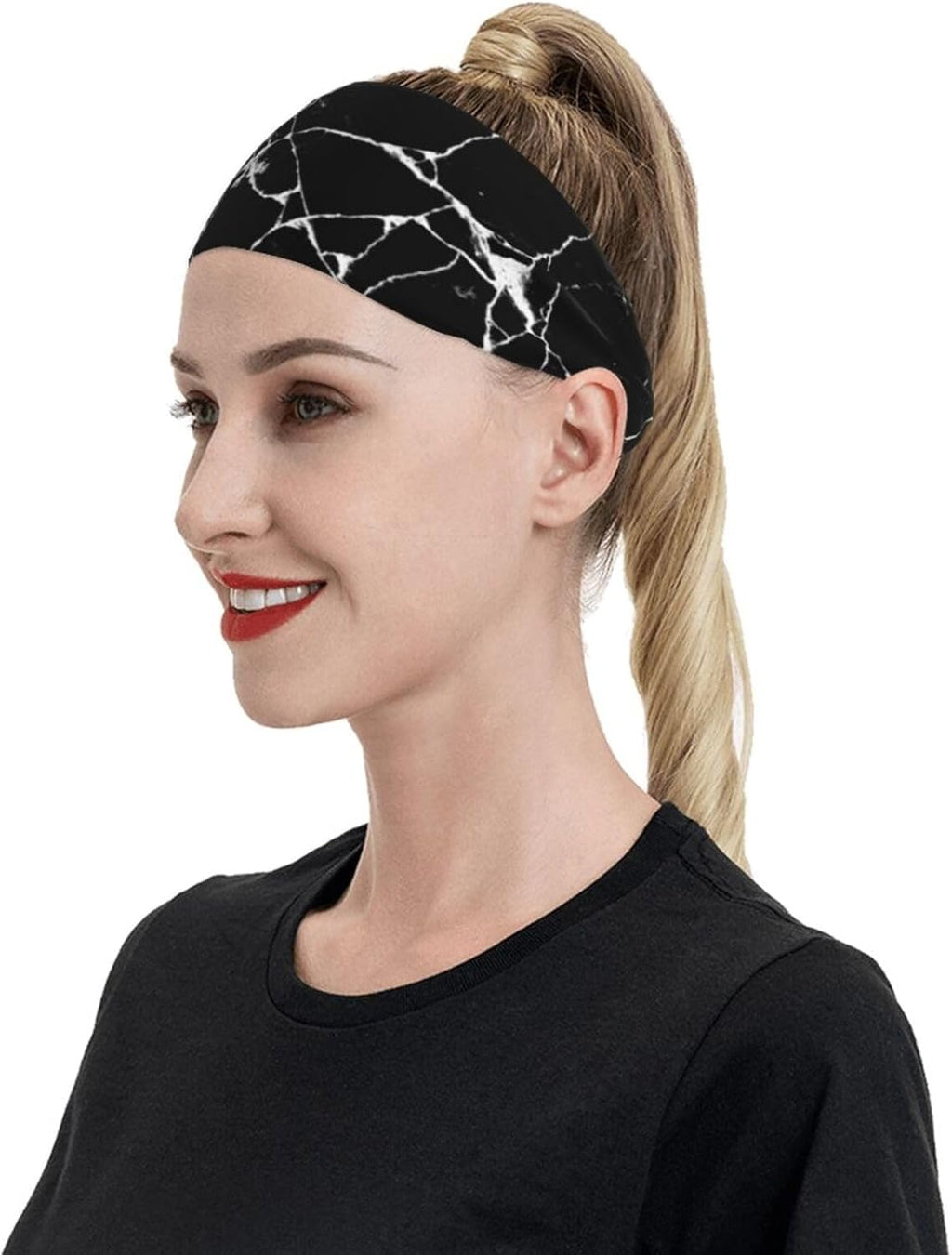 Skiennix Sports Sweatband - Absorbent Headbands for Men & Women | Ideal for Running, Yoga & Fitness