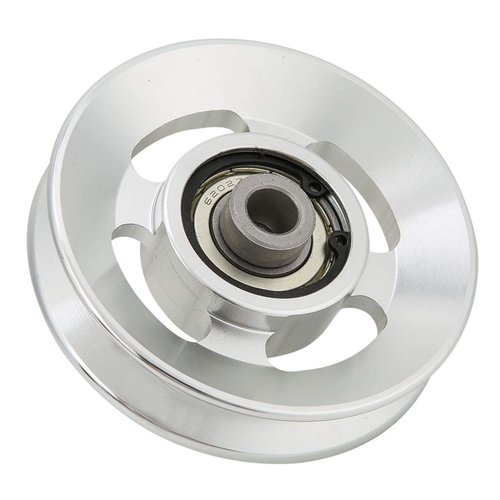 Yosoo Health Gear Fitness Pulley Wheel, 90mm Gym Pulley, Pulley Wheel for Gym Equipment Universal, Aluminum Alloy Bearing Pulley Wheel Gym Diameter 90mm&115mm for Exercise