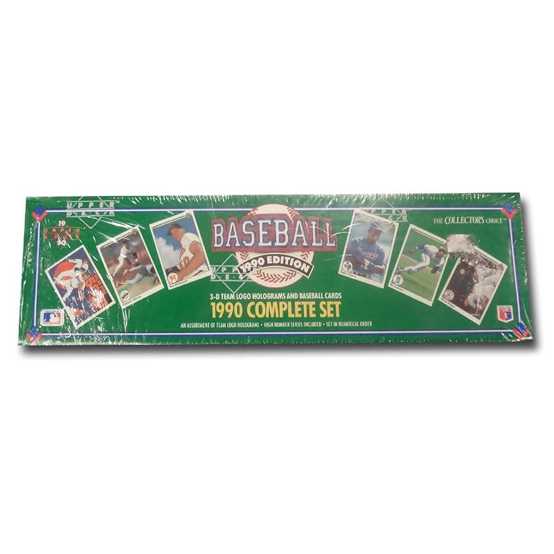 Baseball Card Factory Set 1990 Upper Deck 800 Card