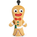 Golf Club Head Covers, Plush Gingerbread Man Golf Driver Covers Fairway Wood Hybrid Head Covers with Interchangeable Tags Advanced Embroidery 3 Wood Headcover Set(Fairway)