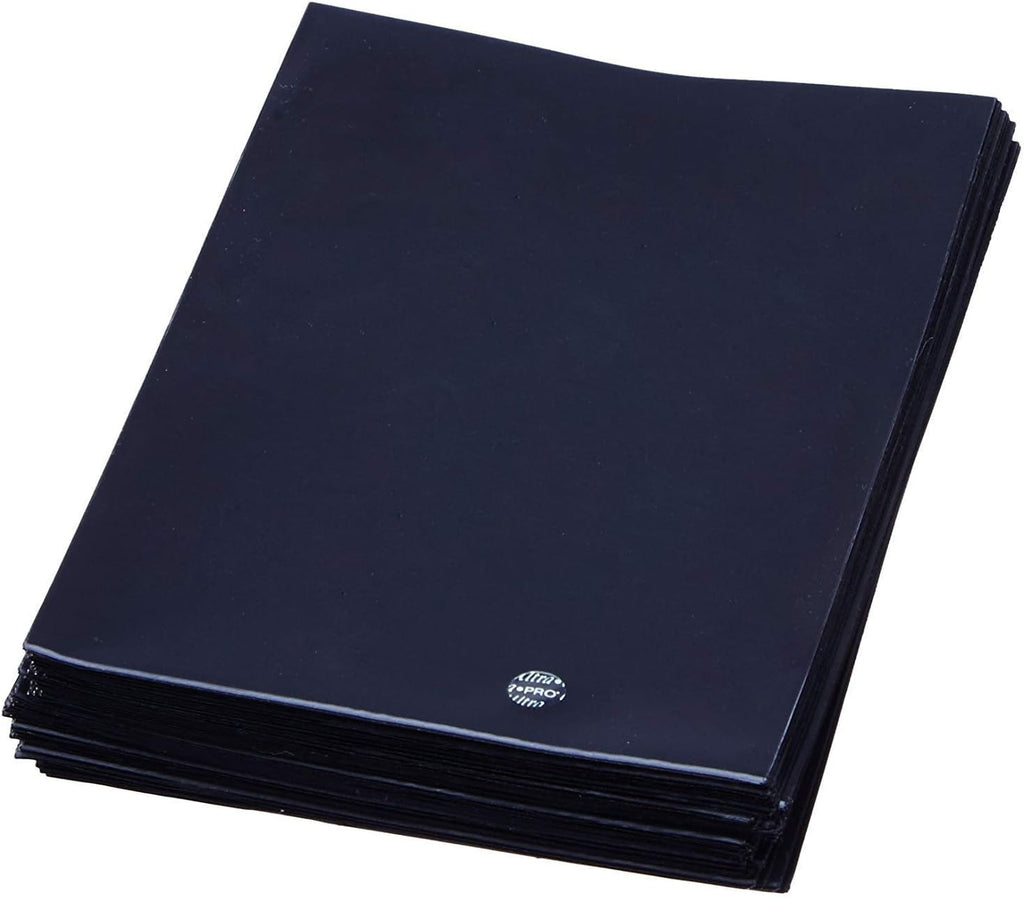 Ultra Pro Deck Protector Sleeves - Standard Size Card Protection | Black | 100 Count