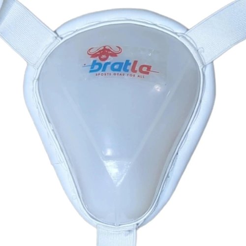 Bratla Cricket Guard – Adult Abdominal & Groin Protector, Strap-On Cricket Abdomen Guard for Men, Athletic Cup for Multi-Sport Use