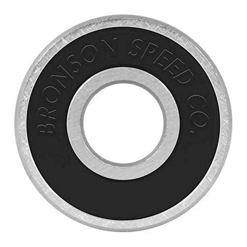 Bronson Speed Co Erick Winkowski Pro G3 Skateboard Bearings One Size Silver/Black