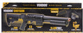 Game Face ASGM47 VooDoo Airsoft Shotgun - Spring-Powered Pump Action, Black, 6.0mm