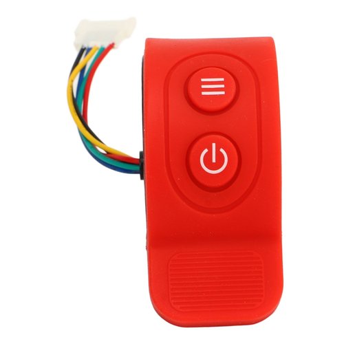 equlup Electric Scooter Thumb Throttle, High Responsive Brake Throttle ABS Electric Speed Control Finger Accelerator for X7 X8 Scooter