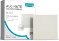 Dimora Calcium Alginate Wound Dressing - Soft, Highly Absorbent 4'' x 4'' Sterile Bandages | 20 Count