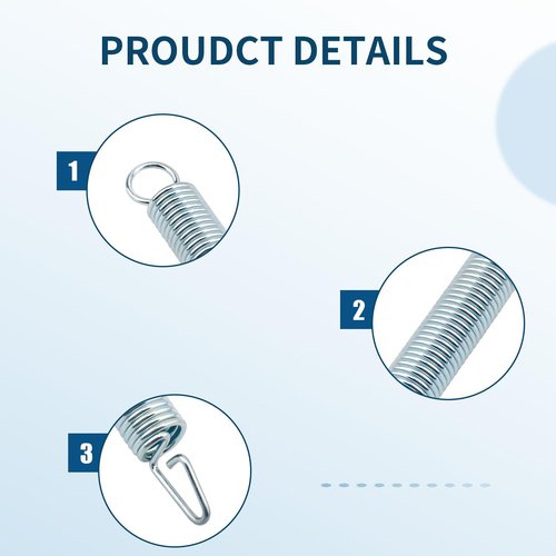 Pilates Pro Chair Replacement Springs for Pilates Pro Chair Equipment Resistance Springs - 1 Pack