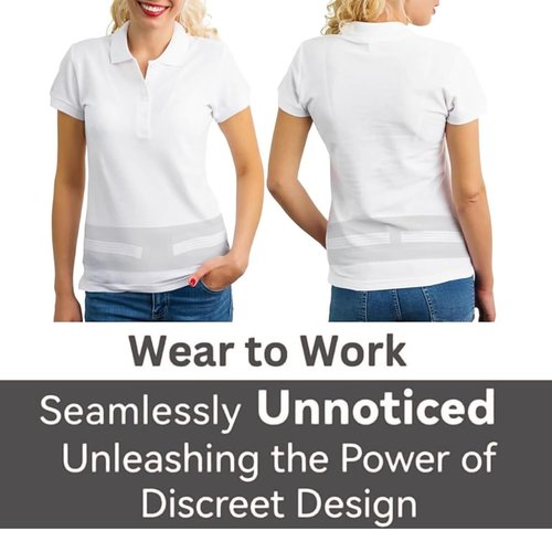 AuFlex Sacroiliac SI Joint Belt for Sciatica Pain Relief – Hip & Pelvic Support Brace for Lower Back Pain – Adjustable Anti Slip SI Belt for Women & Men – Regular Size (30-44 inches)