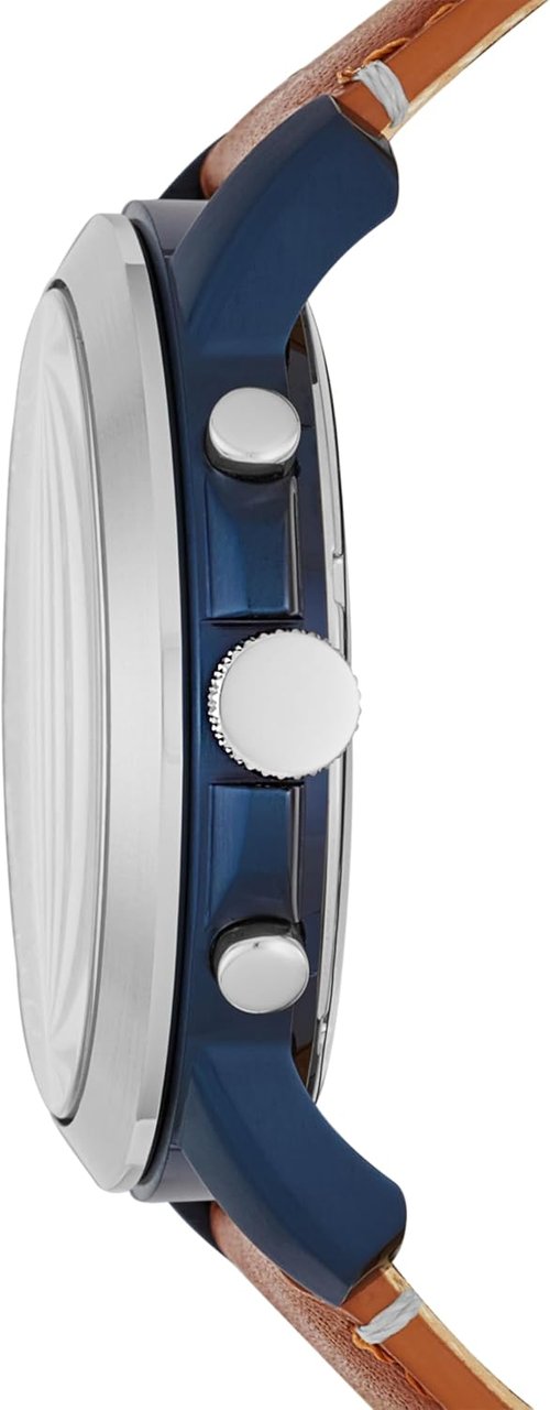 Fossil Grant Men's Watch - Chronograph Display with Genuine Leather or Stainless Steel Band